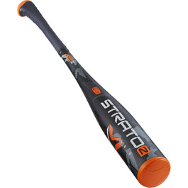 Бейсбольна бита Axe Strato 2 USSSA, алюмінієва, 1-складова, 2 3/4'', Drop -10, 26''/16oz, синьо-оранжева
