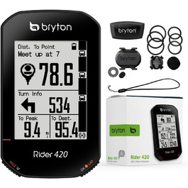 Велокомп'ютер Bryton Rider 420T GPS (з датчиками)