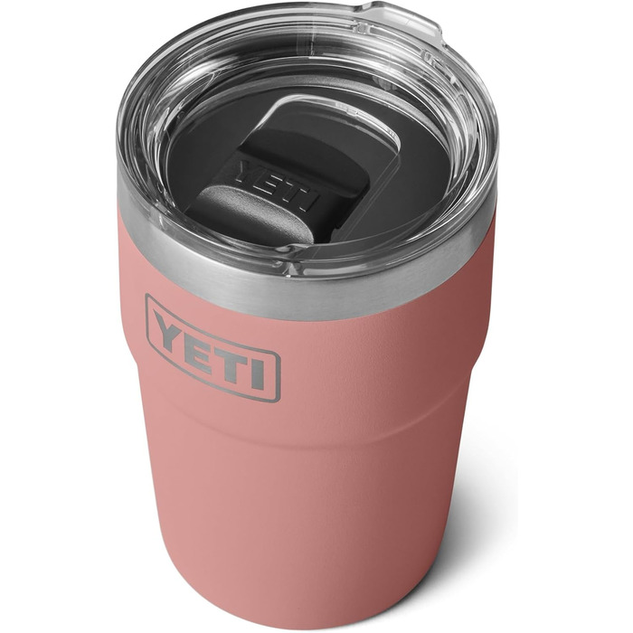 Кружка YETI Rambler з магслайдером, 16 унцій (рожевий пісковик)