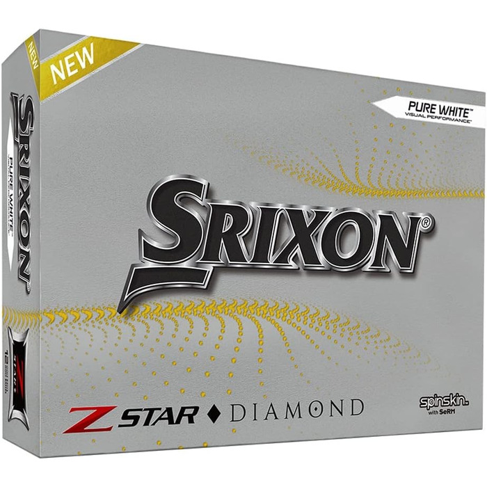 М'ячі для гольфу Srixon Z-Star Diamond - преміум для гравців у гольф