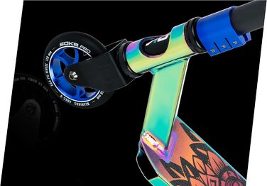 Трюковий самокат SOKE PRO Street Neo Chrome Kick Scooter з кульковим підшипником ABEC 9 Самокат Скутер для дорослих та дітей SOKE