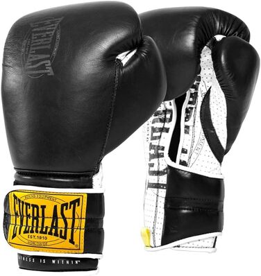 Рукавички Everlast 1910 Унісекс Спаринги (16 унцій, чорні)