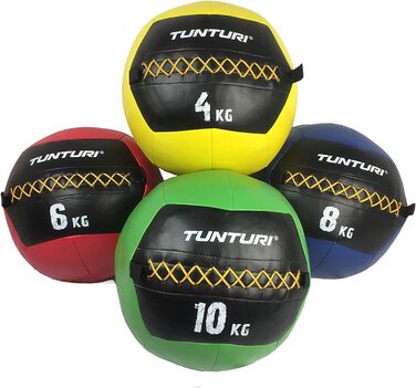 Медичний м'яч Tunturi Slam Ball 4/6/8/10 кг для кросфіту та функціональних тренувань
