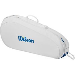 Сумка для тенісних ракеток Wilson US Open Team, до 3 штук, біла/синя