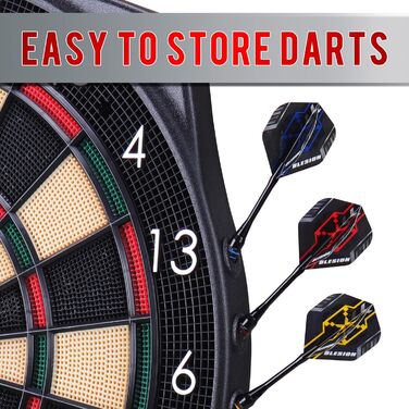 Електронний дартс з 12 стрілами Dartautomat E-Dartboard