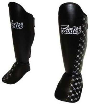 Щитки гомілки Fairtex SP5 Super Comfort чорний розмір L