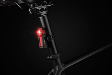 Світлодіодний набір ліхтарів для велосипеда TRELOCK LS 760 I-GO VISION 100 LUX та LS740 VECT із стоп-сигналом, USB зарядка, чорний