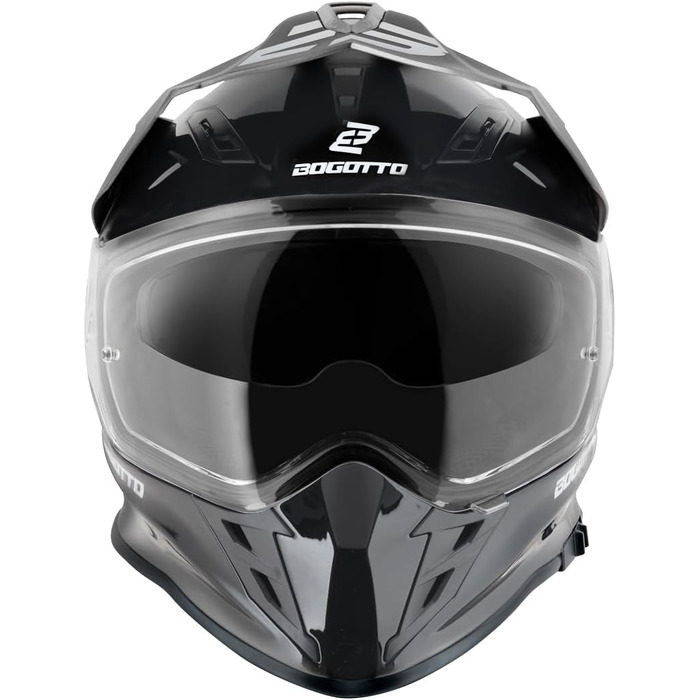 Шолом для ендуро Bogotto V331 XS чорний, мотошолом