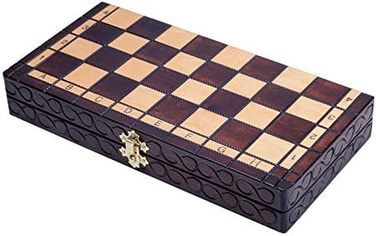 Елегантні компактні шахи Sunrise Chess & Games 'Perle Klein' 29x29 см – ідеально для дітей і дорослих