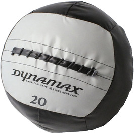 М'яч Dynamax Medicine Ball, м'яч софтшелл, 9 кг, чорний/сірий