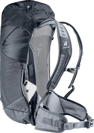 Рюкзак для туризму Deuter AC Lite 32 EL Extra Long, чорний/графіт