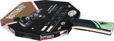 Настільна ракетка Butterfly Dimitrij Ovtcharov Gold з ITTF сертифікатом, Addoy накладкою 1,5 мм, Eva-технологія, для досвідчених гравців