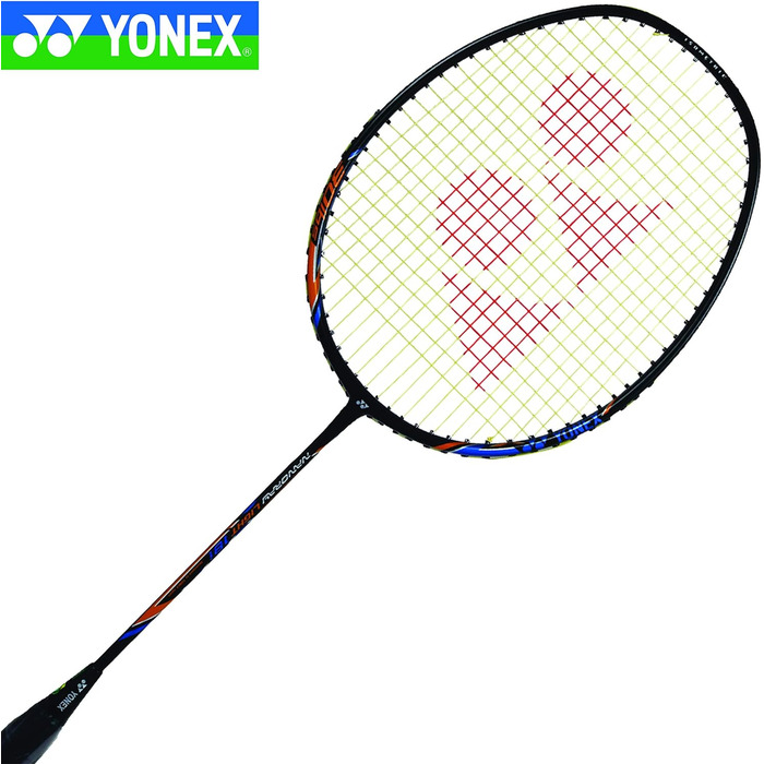 Ракетка для бадмінтону YONEX Nanoray 10F Hi-Flex чорна, нанизана