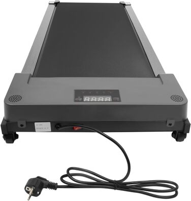 Бігова доріжка для дому складна Walking Pad 1-6 км/год до 100 кг з LED-дисплеєм, міні-доріжка для офісу (Сіра)