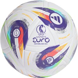 Футбольний м'яч adidas Euro25 LGE для жінок, ламінований