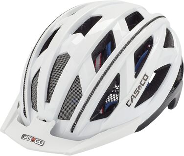 Велосипедний шолом Casco CUDA 2 біло-чорний, захисний