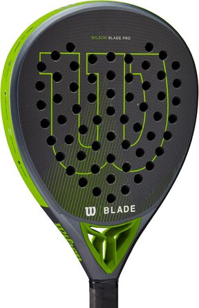 Ракетка Wilson Padel (чорна/неоново-зелена, Blade Pro V2)