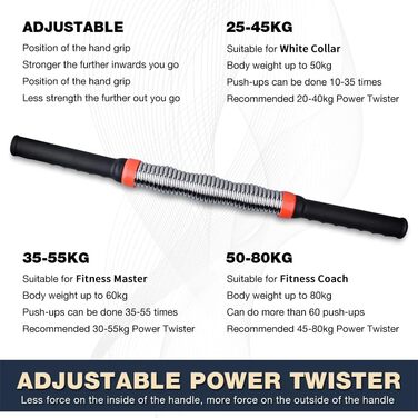 Гантель Power Twister, 45-80 кг, для рук, біцепсів і грудей, срібло