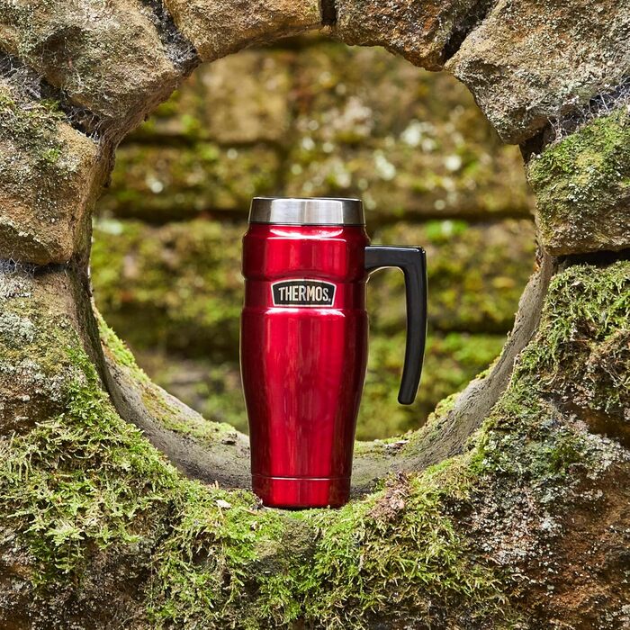 Термокружка Thermos SK1000, нержавіюча сталь, коричнева, 470 мл
