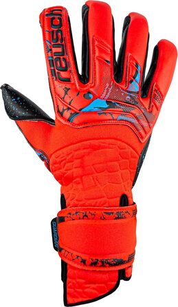 Воротарські рукавички Reusch Attrakt Fusion Guardian Adaptiveflex для дорослих, унісекс, з відмінним зчепленням та внутрішнім швом