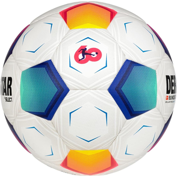 Футбольний м'яч Derbystar Bundesliga Brilliant Replica Li Football розмір 5 різнокольоровий