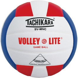 Волейбольний м'яч Tachikara Volley-Lite різнокольоровий, легкий, для тренувань