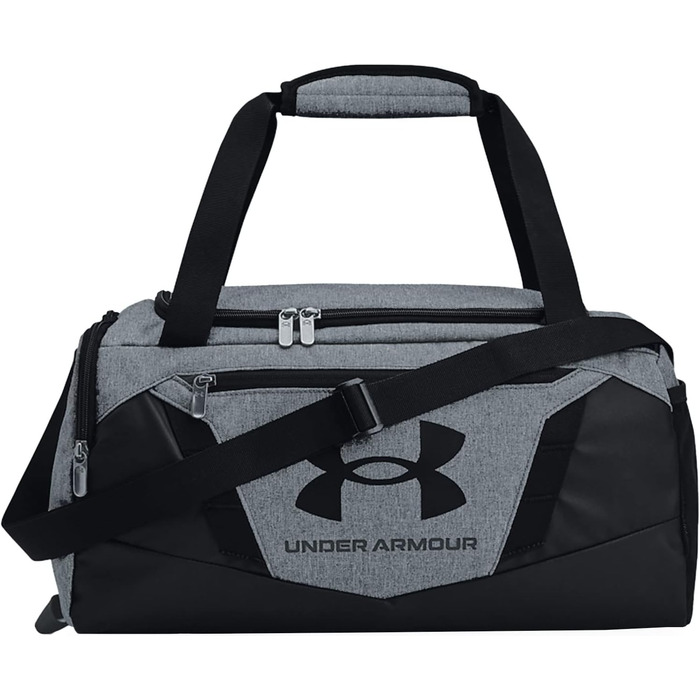 Спортивна сумка UNDER ARMOUR Сумка через плече Дорожня сумка Undeniable Duffel 5.0 XS 23L, колір сірий, артикул -012 Вересовий сірий/чорний