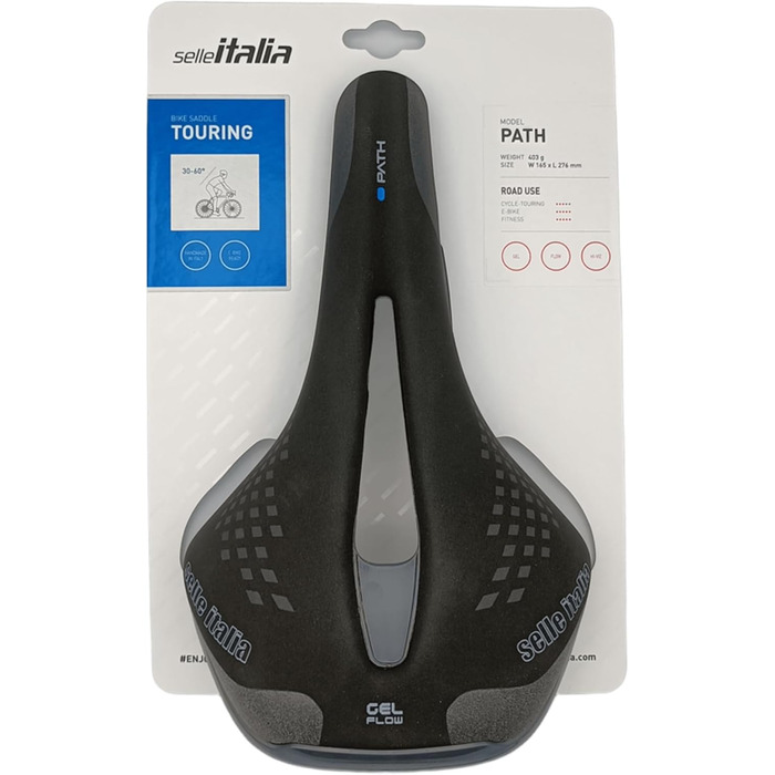 Сідло для шосейного велосипеда Selle Italia, анатомічне, легке, ергономічне