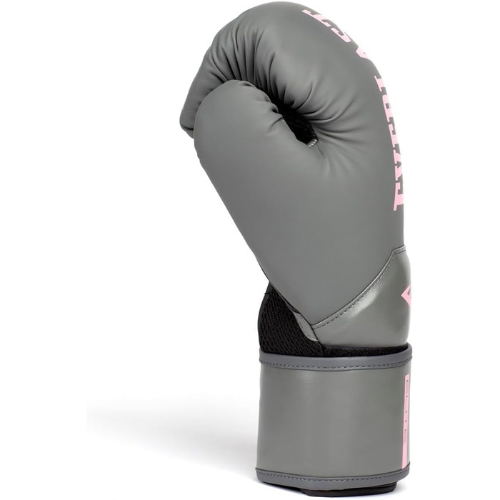 Жіночі боксерські рукавички Everlast Elite Prostyle 396.9 г (14 унцій) Сірий / Рожевий