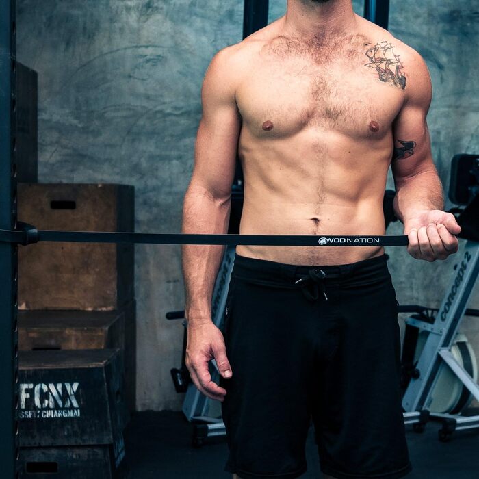 Петля для підтягувань WOD Nation 41 дюйм – еспандер-стрічка для підтягувань, кросфіту, фітнесу, розтяжки, мобільності