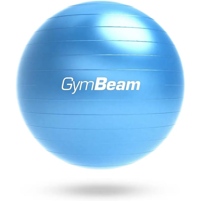 М'яч для вправ GymBeam 85 см з насосом синій