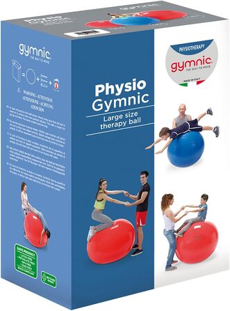 М'яч GYMNIC червоний, суцільний (тверді речовини) 4,7 дюйма