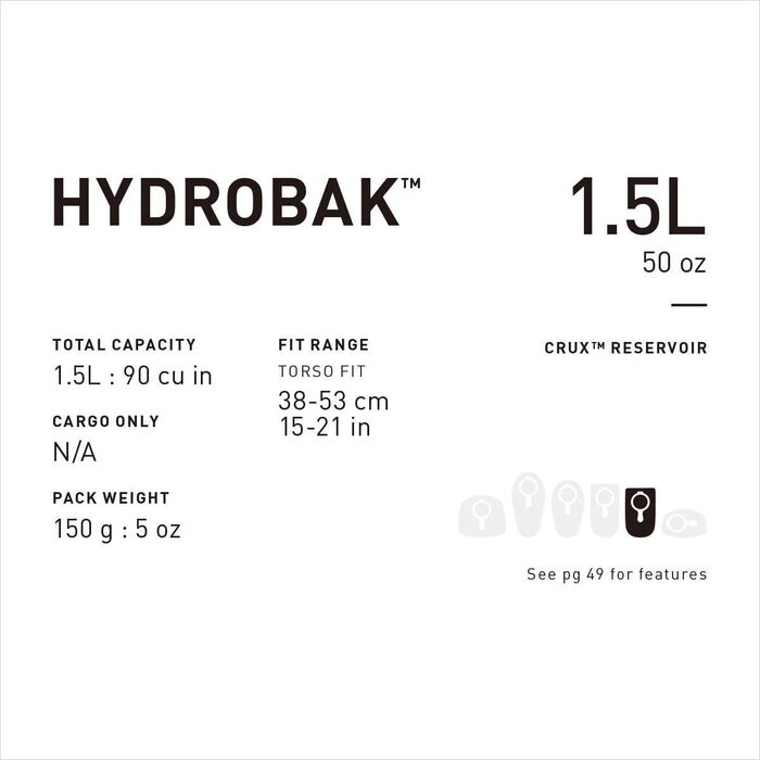 Гідратаційний рюкзак Camelbak HydroBak 1,5 л для води