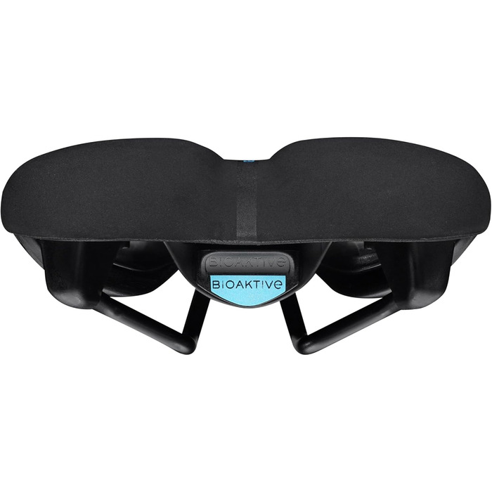 Велосипедне сідло Selle San Marco Bioactive Trekking Gel чорне, замша, унісекс