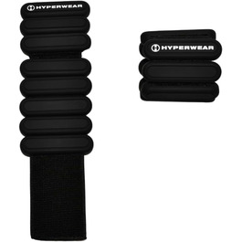 Гантелі-обважнювачі для рук і ніг HYPERWEAR 0,5 кг, регульовані, для жінок — для фітнесу, йоги, пілатесу, бігу, стильний дизайн