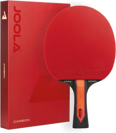 JOOLA RED Carbon X – професійна ракетка для настільного тенісу з накладками Micron+ і губкою CLOUDBLAST