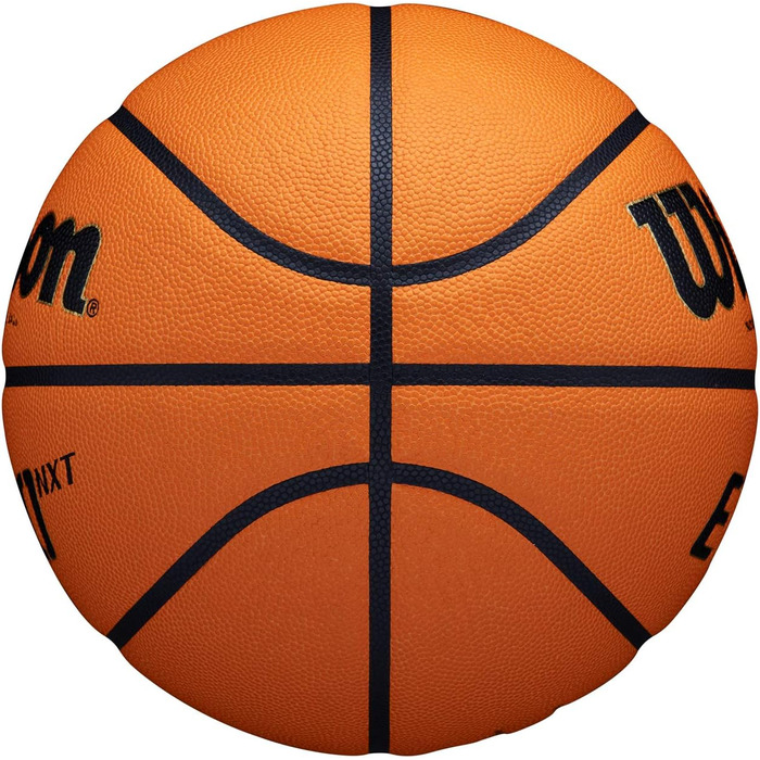 Баскетбольний м'яч  Wilson Basketball EVO NXT FIBA, змішана шкіра, розмір 7, коричневий