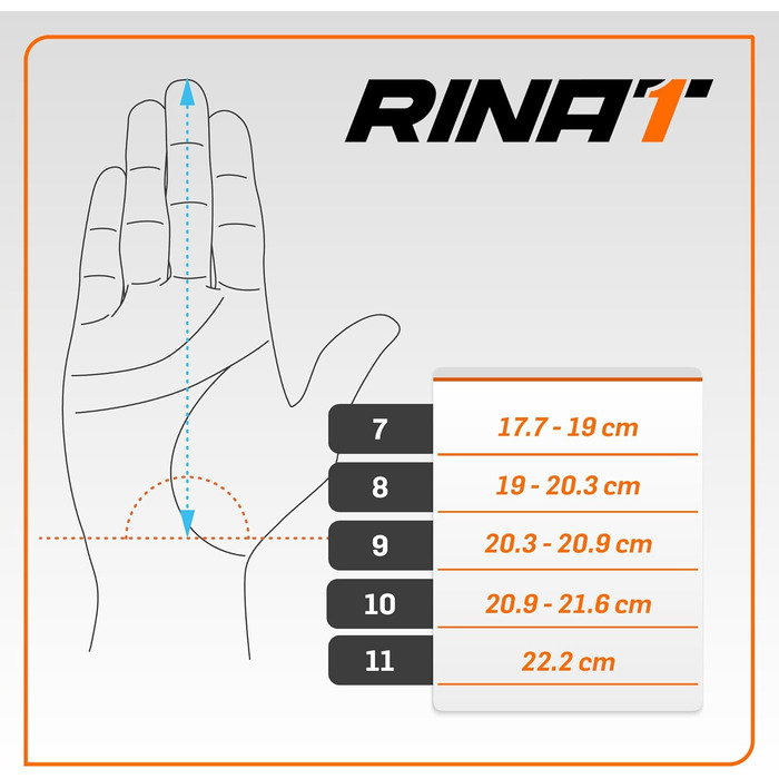 Рукавички Rinat Nkam Pro білі, розмір 45