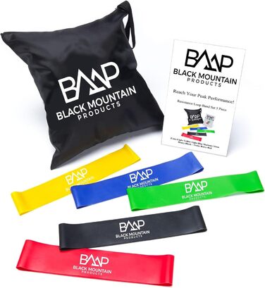Гумовий еспандер Black Mountain Products BMP для фітнесу