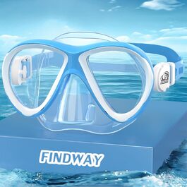 Окуляри Findway Kids для дайвінгу, панорама 180, антипротік, 3-14 років