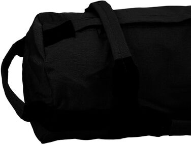 Спортивна сумка Septpenta Sturdy Sandbag, 6 ручок, тренувальний мішок з піском з підкладкою, багатофункціональна фітнес-вага для важкої атлетики, передні присідання, веслування в нахилі, біг на спині чорний