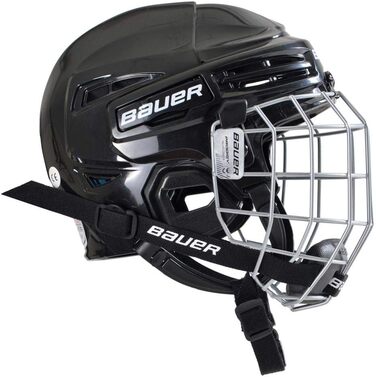 Шолом хокейний дитячий Bauer PRODIGY із решіткою, чорний, One Size