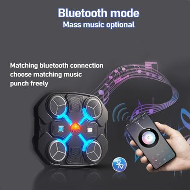 Боксерський тренажер дитячий з рахунком, Bluetooth, 3 швидкості"