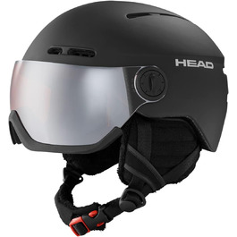 Гірськолижний шолом HEAD KNIGHT Visor для дорослих, унісекс, чорний M/L Black