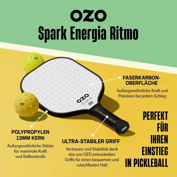 Ракетка OZO Pickleball для початківців Power Blue