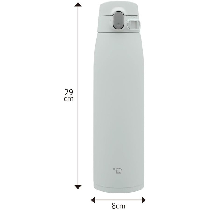 Кружка Zojirushi SM-VS95-HM, 950 мл, матовий сірий