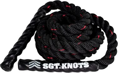 Скакалка SGT KNOTS з обтяженням, 2,5-5,1 см, 10 футів