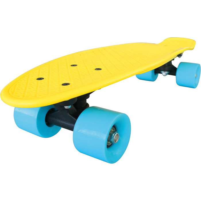 Скейтборд для стрітсерфінгу New Fizz Board One size Yellow/Blue