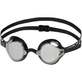 Окуляри для плавання Speedo Fastskin Speedsocket 2, дзеркальні, антифог, антипротікання, сріблясті