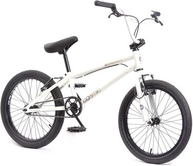 Дитячий велосипед KHE BMX Cosmic White Білий 20 дюймів з ротором Afix всього 11,1 кг